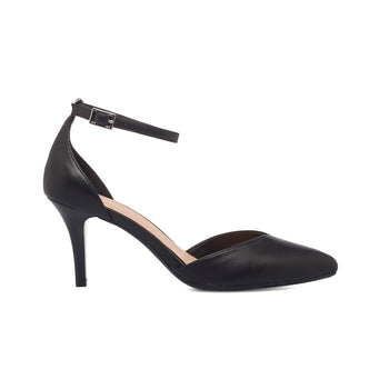 Décolleté nere con tacco a stiletto 7 cm Lora Ferres, Donna, SKU w021000479, Immagine 0